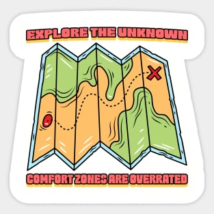 Explore the Unknown Sticker